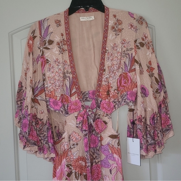 Rare Spell Designs Siren Song Flamingo Gown Very Limited Make! XS Flamenco Bambi - Picture 10 of 17